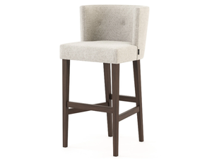 MILOS - High fabric stool with footrest _ Stylish Club